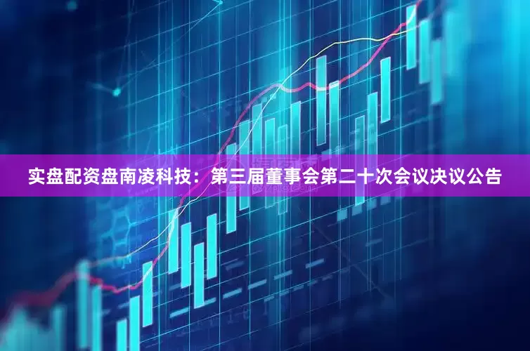 实盘配资盘南凌科技：第三届董事会第二十次会议决议公告